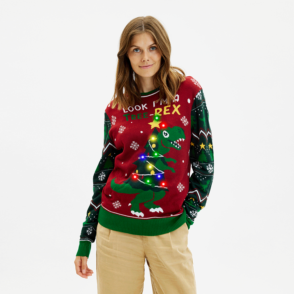 The Tree-REX Sweater - Dames
